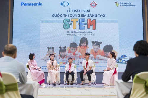 LỄ TRAO GIẢI CUỘC THI “CÙNG EM SÁNG TẠO STEM 2026”